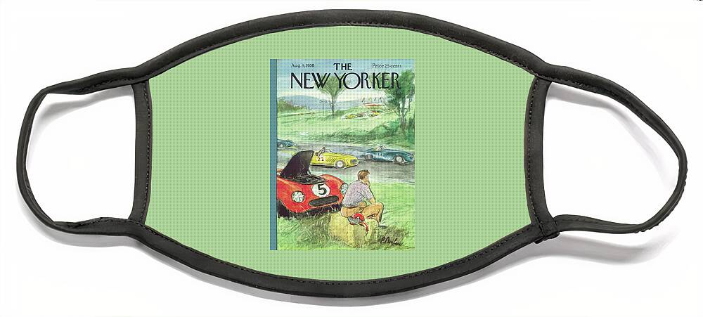 New Yorker August 9th, 1958 Face Mask