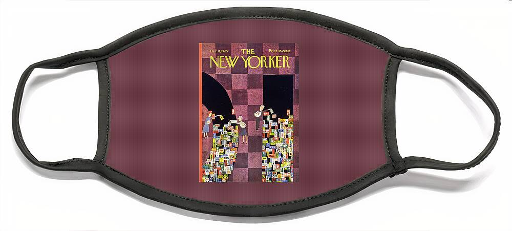 New Yorker December 11th 1965 Face Mask