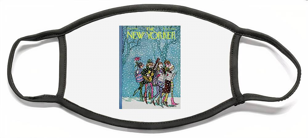 New Yorker December 16th, 1967 Face Mask