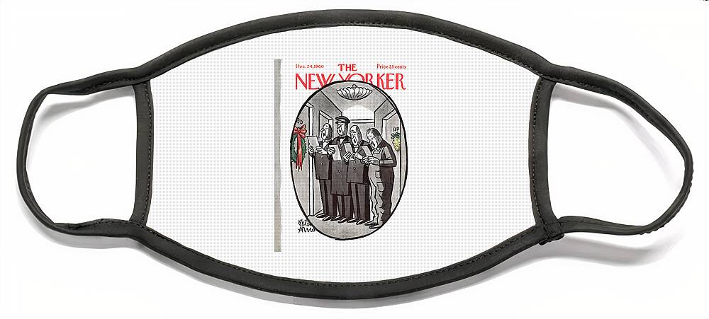 New Yorker December 24th, 1960 Face Mask
