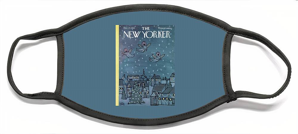 New Yorker December 27th, 1958 Face Mask