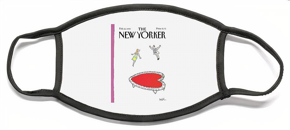 New Yorker February 12th, 1990 Face Mask