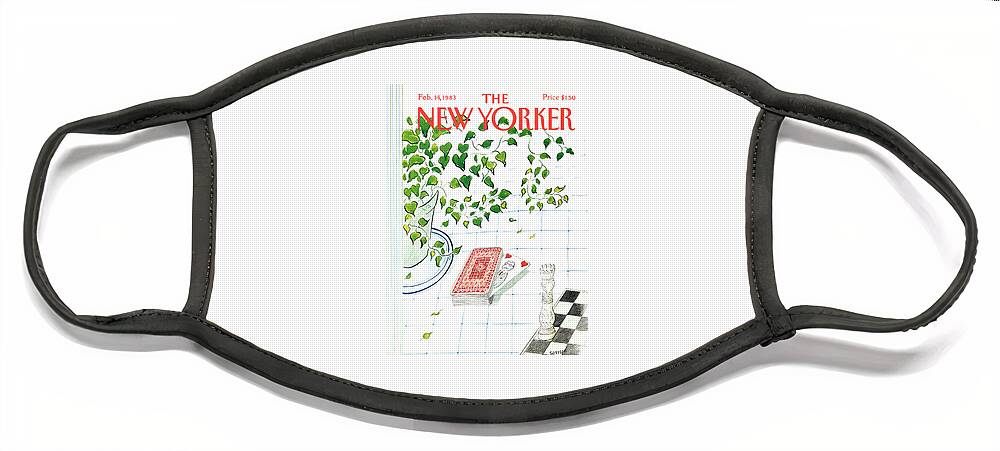 New Yorker February 14th, 1983 Face Mask