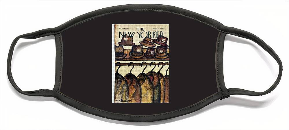 New Yorker February 18th 1967 Face Mask