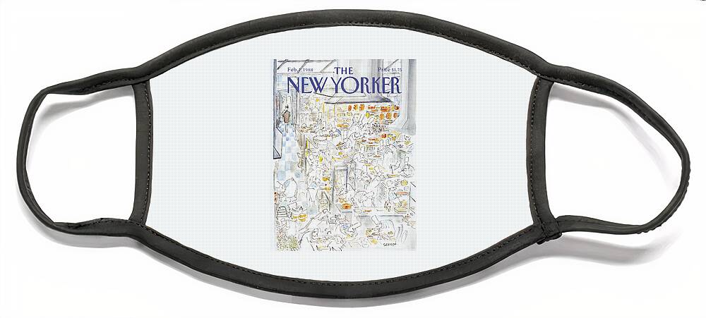 New Yorker February 1st, 1988 Face Mask