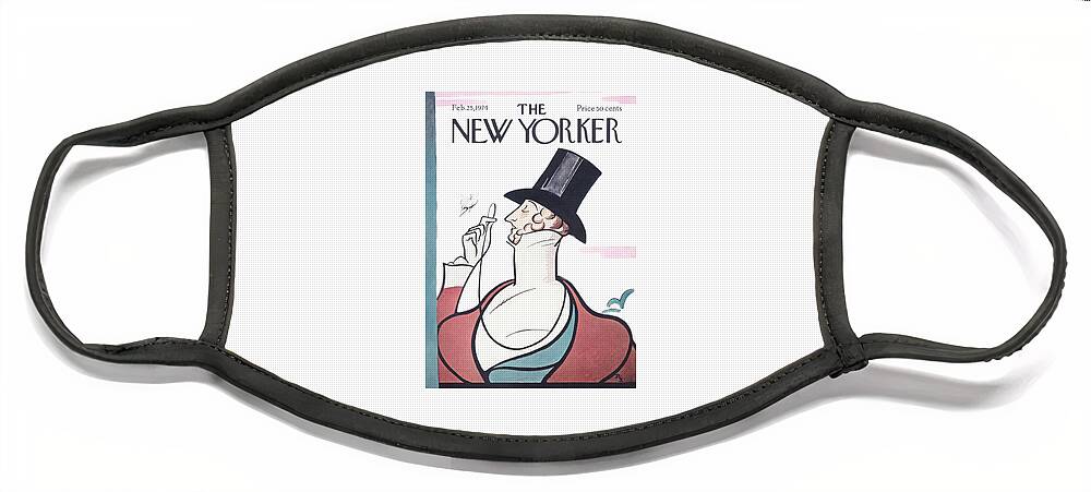 New Yorker February 25th, 1974 Face Mask