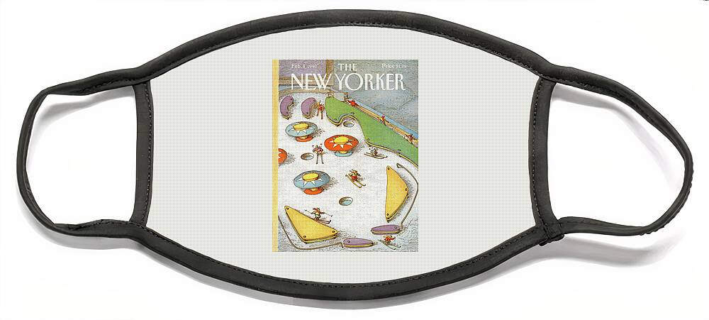 New Yorker February 4th, 1991 Face Mask
