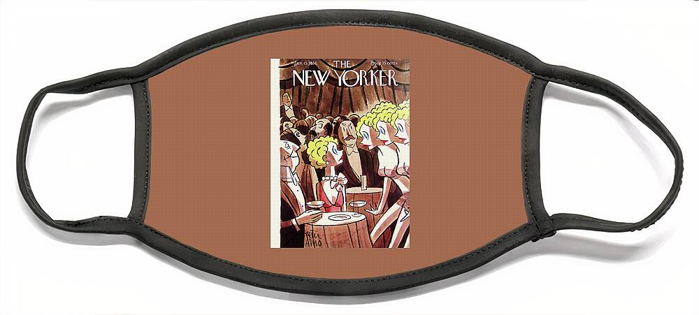 New Yorker January 15, 1938 Face Mask