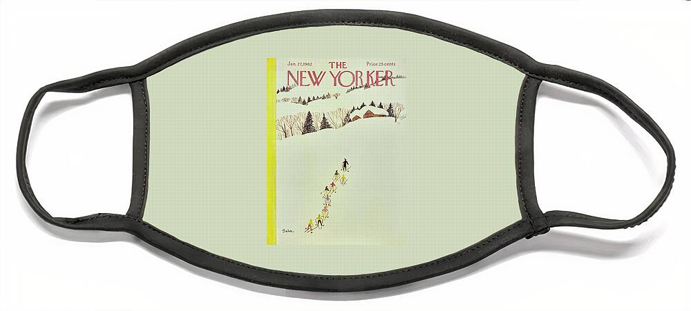 New Yorker January 27th 1962 Face Mask