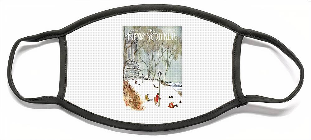 New Yorker January 27th, 1968 Face Mask