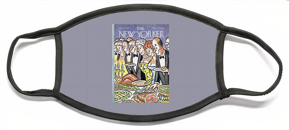 New Yorker January 30th, 1965 Face Mask