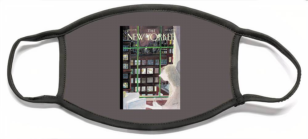 New Yorker January 6th, 2003 Face Mask