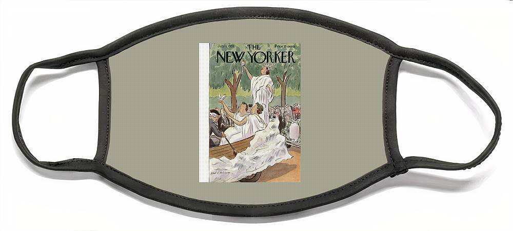 New Yorker July 1st, 1933 Face Mask