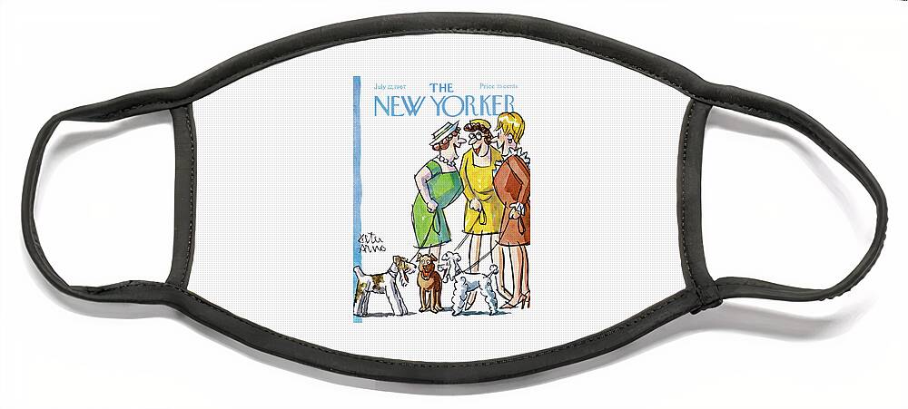 New Yorker July 22nd, 1967 Face Mask