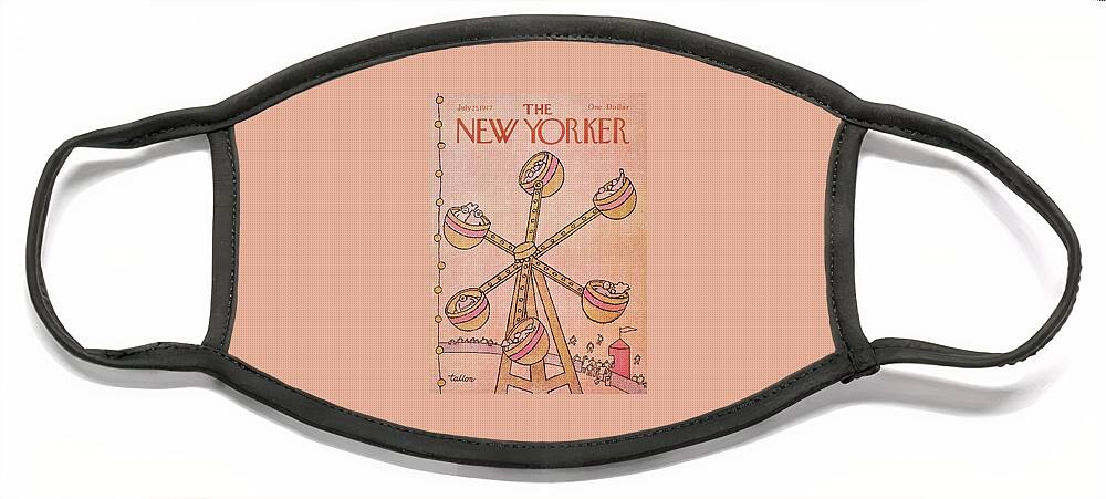 New Yorker July 25th 1977 Face Mask
