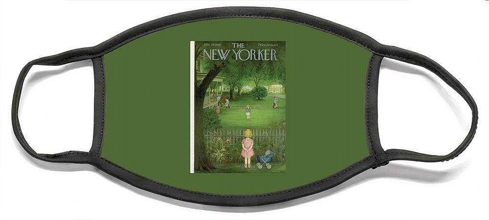 New Yorker July 29th, 1950 Face Mask