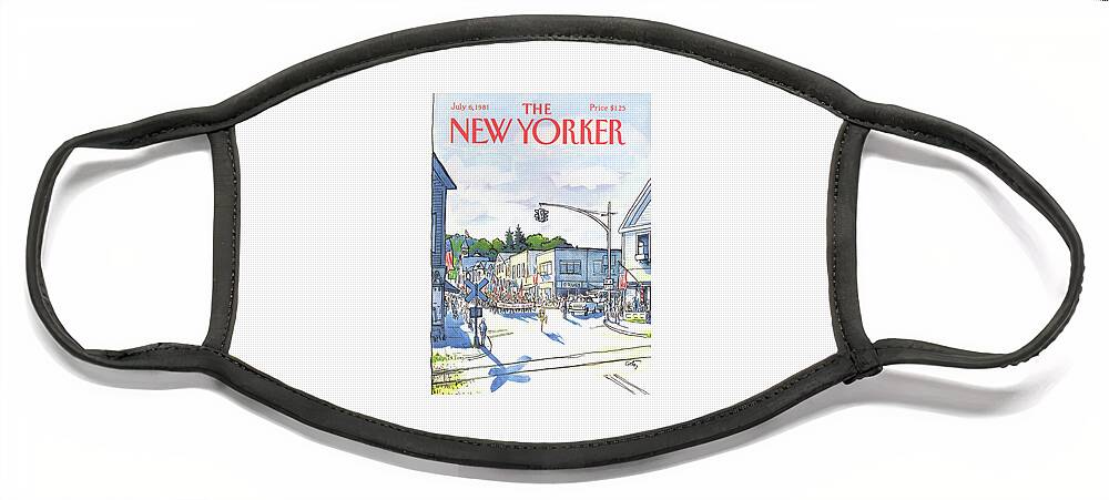 New Yorker July 6th, 1981 Face Mask