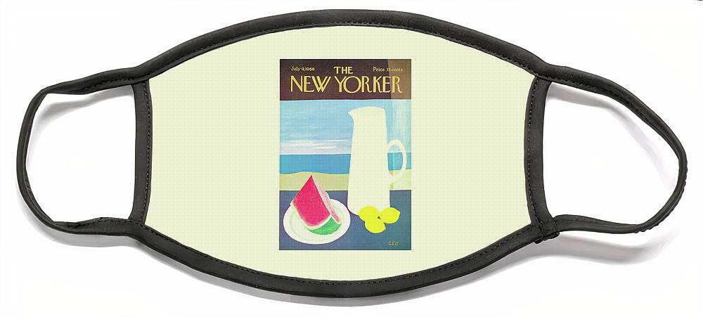 New Yorker July 9th, 1966 Face Mask