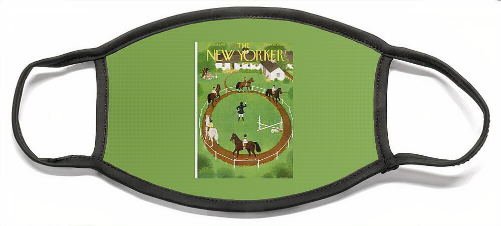 New Yorker June 18th, 1949 Face Mask