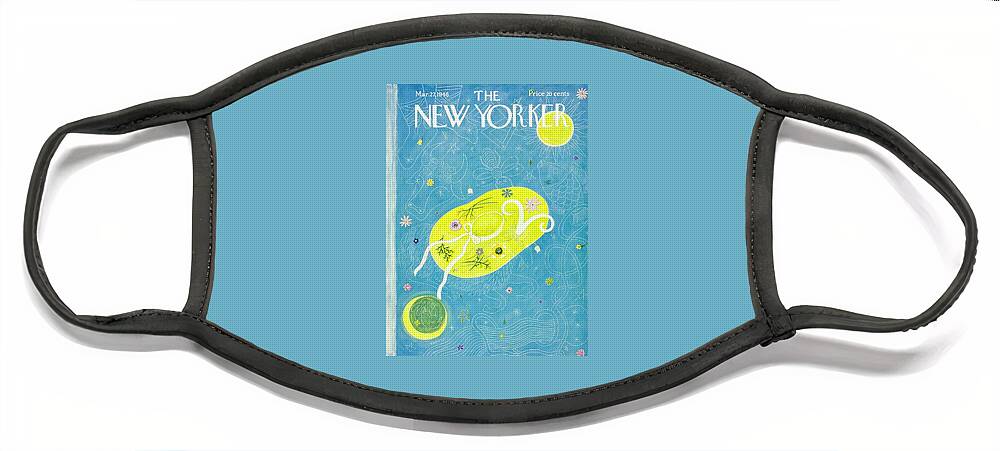 New Yorker March 27, 1948 Face Mask