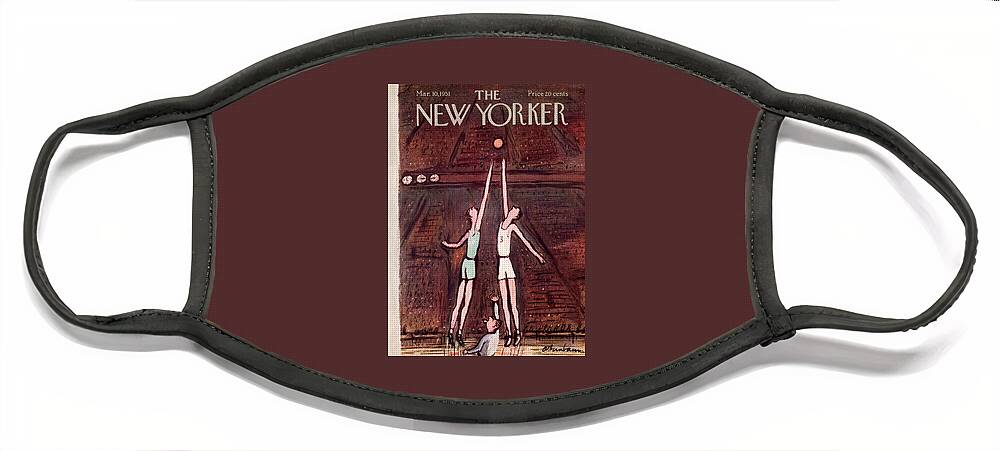 New Yorker March 10th, 1951 Face Mask