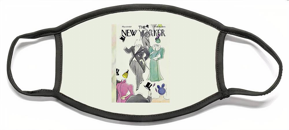 New Yorker March 27, 1937 Face Mask