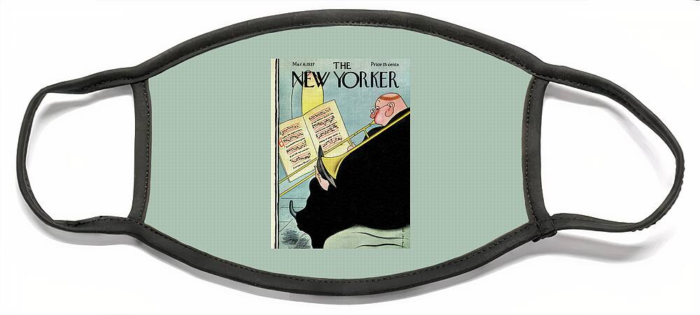 New Yorker March 6, 1937 Face Mask