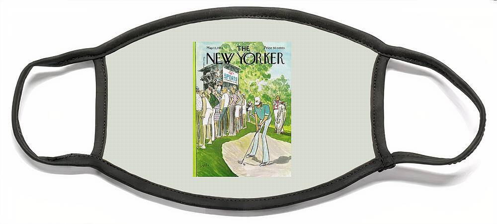 New Yorker May 13th, 1974 Face Mask