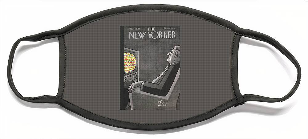 New Yorker May 14th, 1955 Face Mask