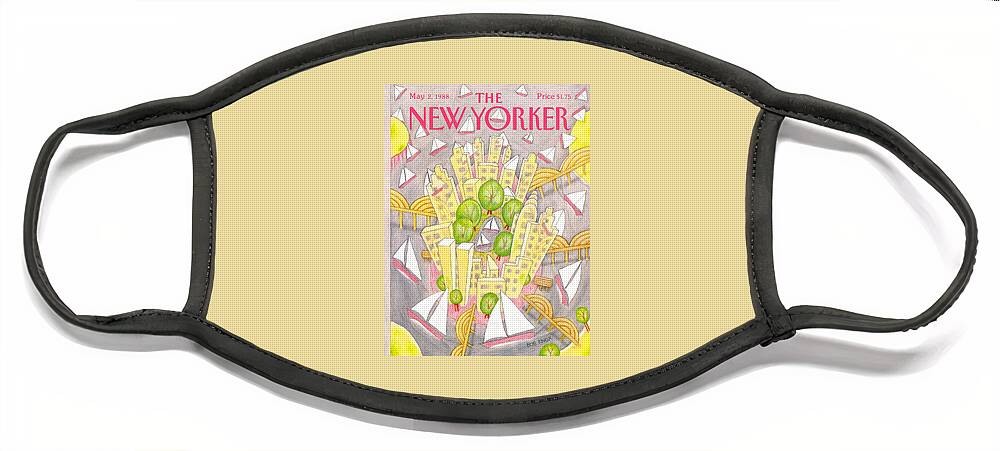 New Yorker May 2nd, 1988 Face Mask