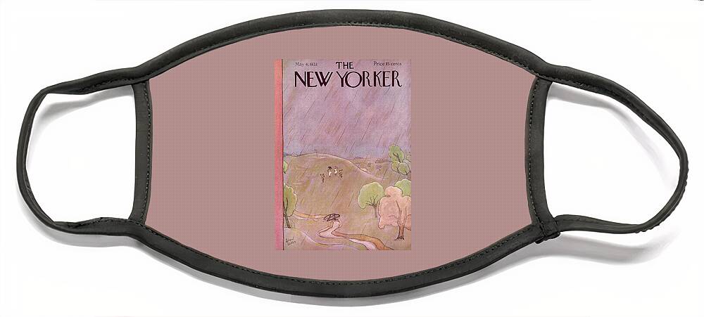 New Yorker May 6th, 1933 Face Mask