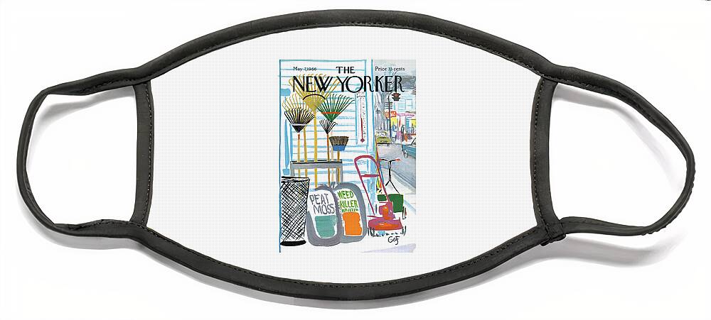New Yorker May 7th, 1966 Face Mask