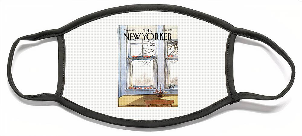 New Yorker November 19th, 1984 Face Mask