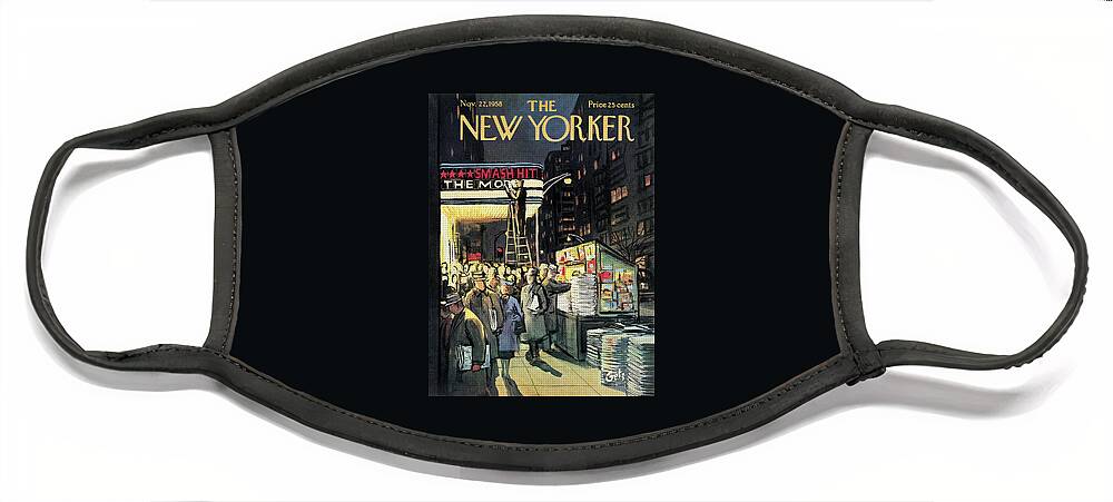 New Yorker November 22nd, 1958 Face Mask