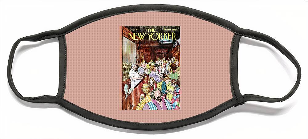 New Yorker November 27th, 1971 Face Mask