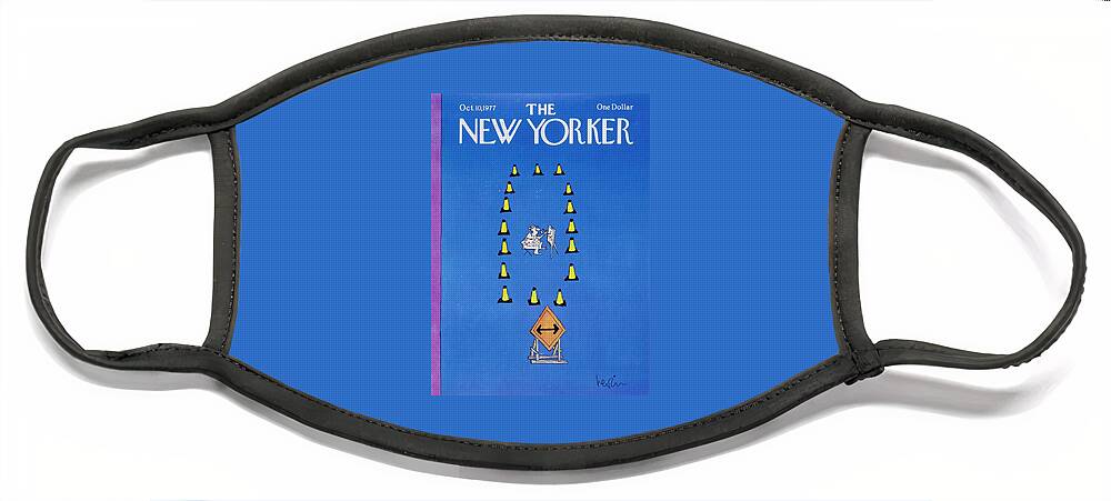 New Yorker October 10th 1977 Face Mask