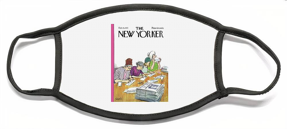 New Yorker October 15th, 1973 Face Mask