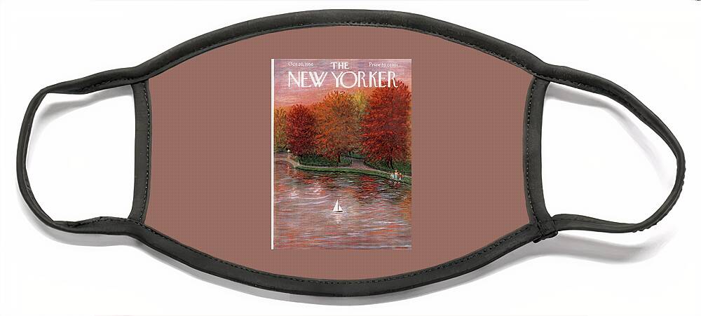 New Yorker October 20th, 1956 Face Mask