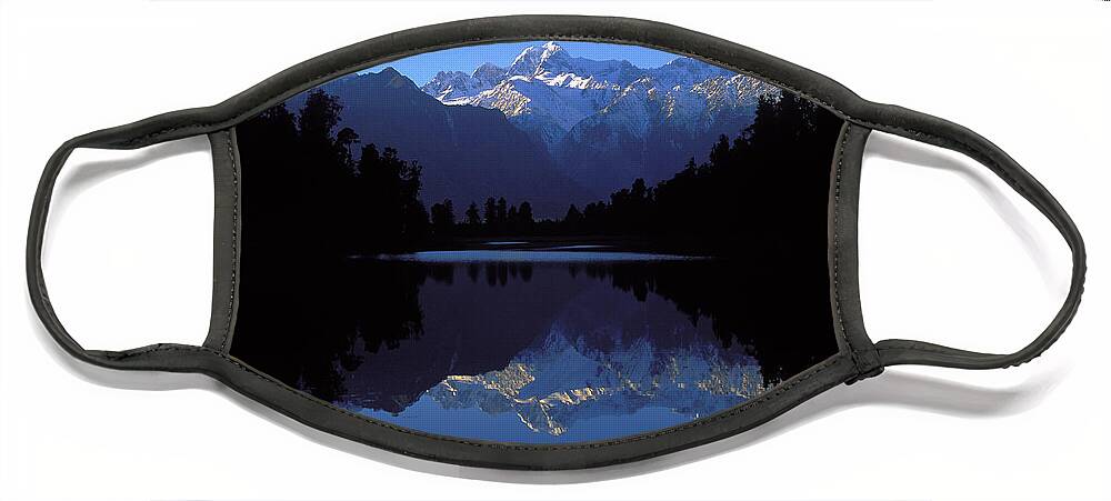 Alps Face Mask featuring the photograph New Zealand Alps by Steven Ralser