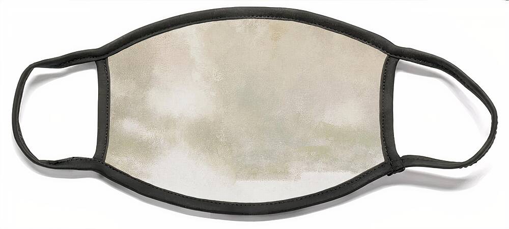 Open Face Mask featuring the painting Open Gray Sky I by Michael Marcon