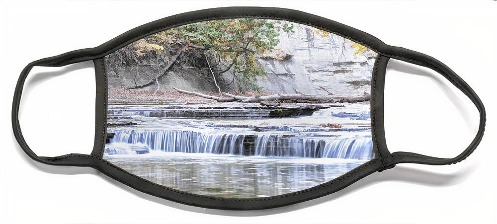 Creek Face Mask featuring the photograph Paine Creek by David Armstrong