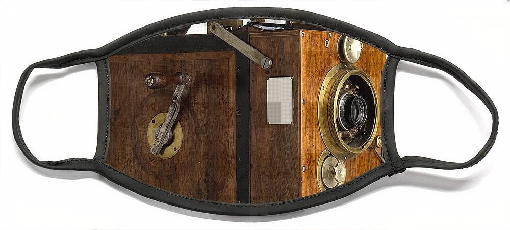 1900s Face Mask featuring the photograph Pavro Film Camera by Dorling Kindersley
