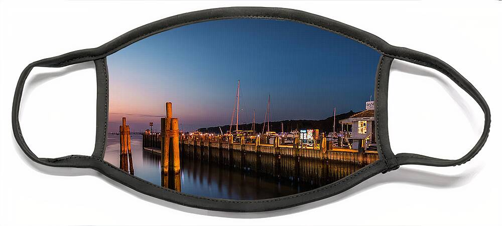 Long Island Face Mask featuring the photograph Port Jefferson by Mihai Andritoiu