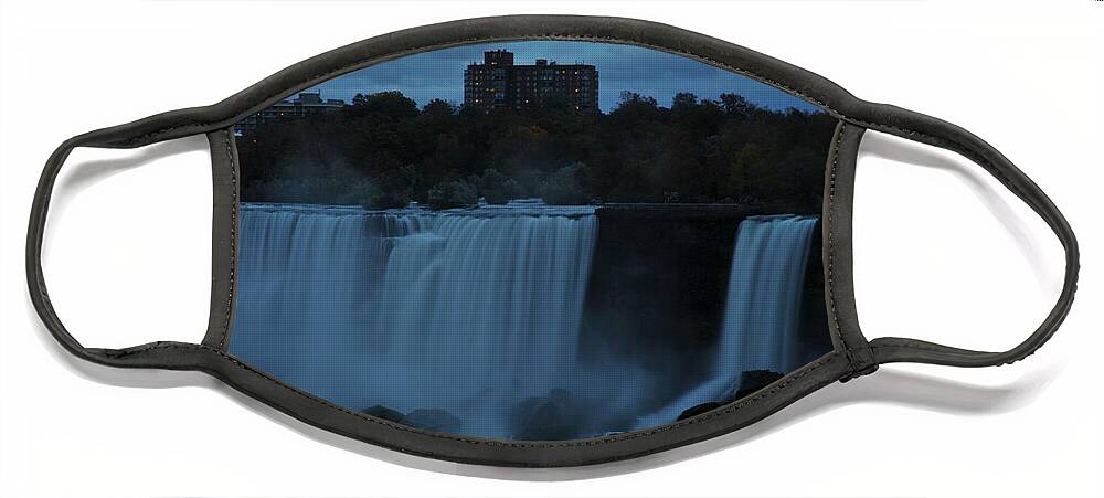 Canada Face Mask featuring the photograph Ribbons of Water by Richard Gehlbach