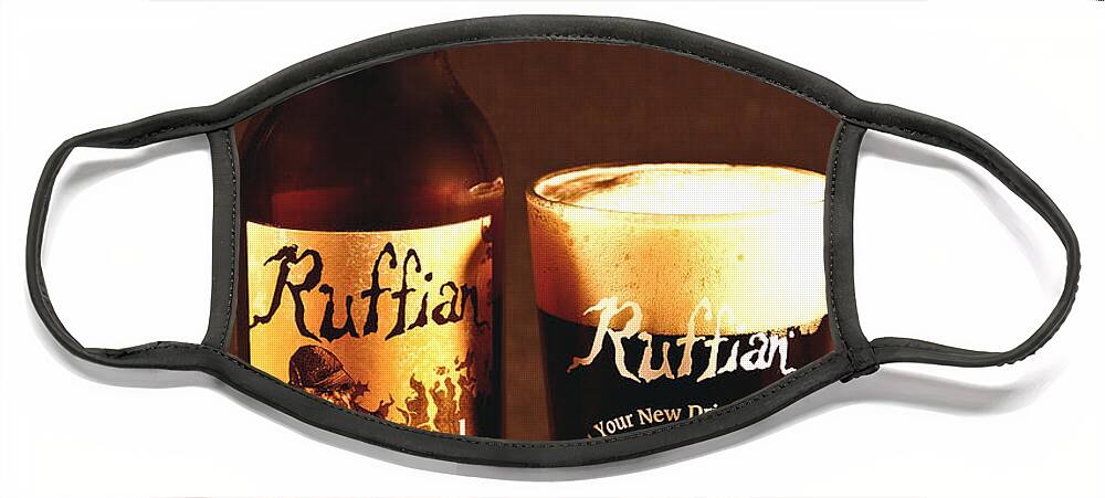Beer Face Mask featuring the photograph Ruffian Ale by Anthony Sacco