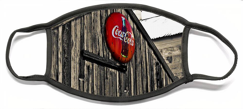 Coke Face Mask featuring the photograph Rustic by Scott Pellegrin