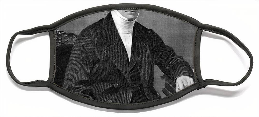 1 Person Face Mask featuring the photograph Sir Frederick William Herschel by Underwood Archives