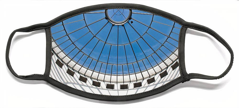 Skylight Face Mask featuring the photograph Sky Light by Jo Ann Tomaselli