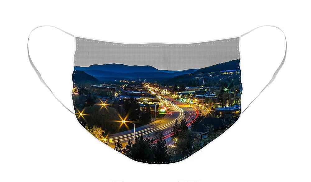 Steamboat Springs Face Mask featuring the photograph Sleeping Giant by Kevin Dietrich