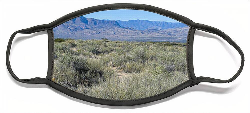 New Mexico Face Mask featuring the photograph Socorro New Mexico by Steven Ralser